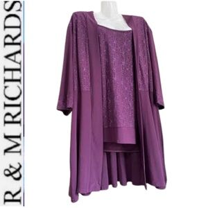 Mother in Law Dress Deep Purple R & M Richards Woman